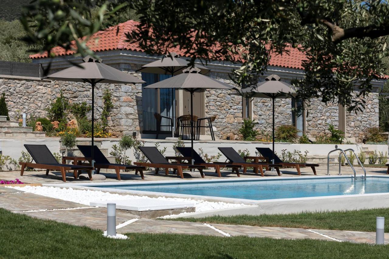 Lichnos Luxury Suites Sourpi Extérieur photo