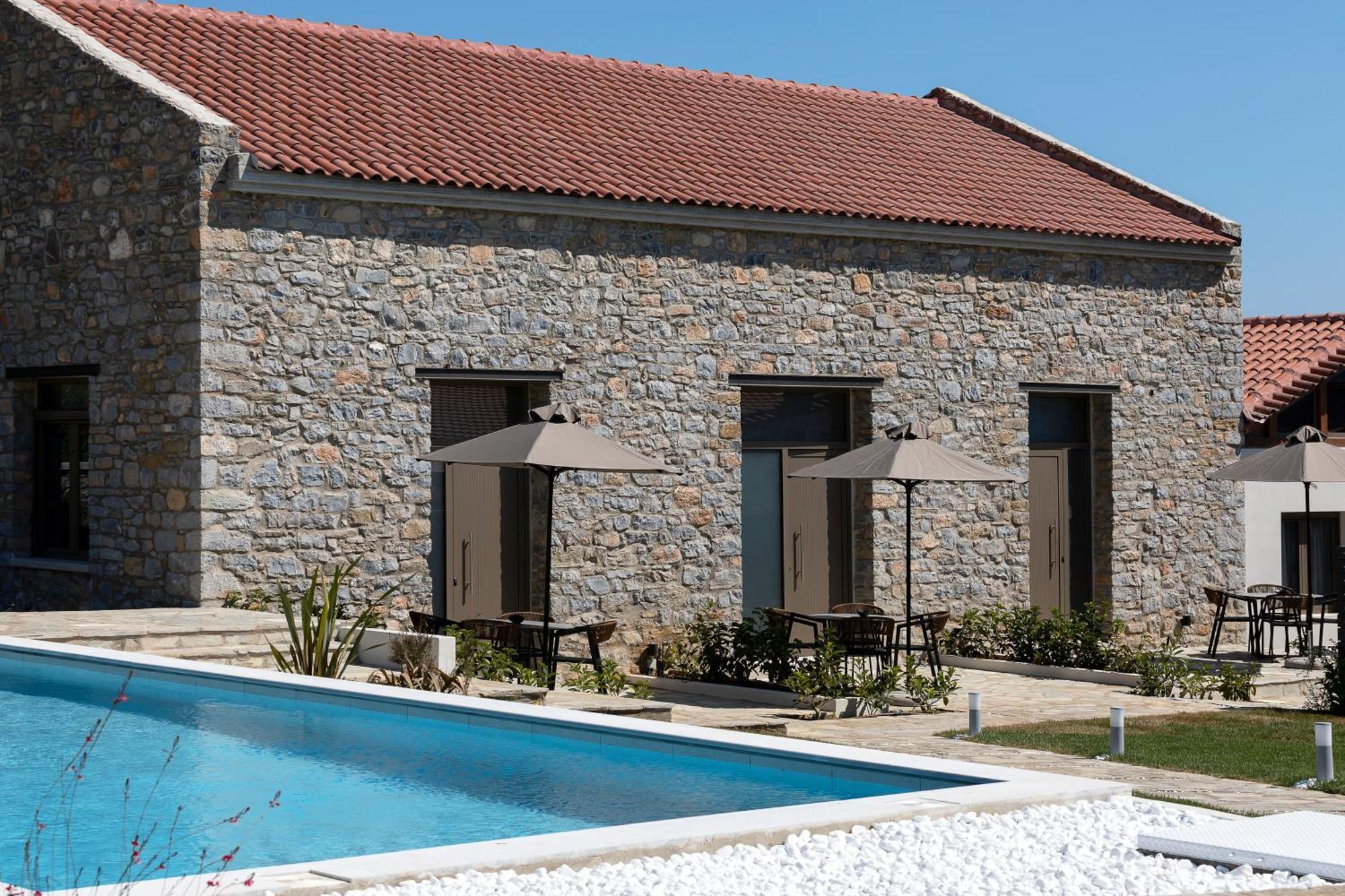 Lichnos Luxury Suites Sourpi Extérieur photo