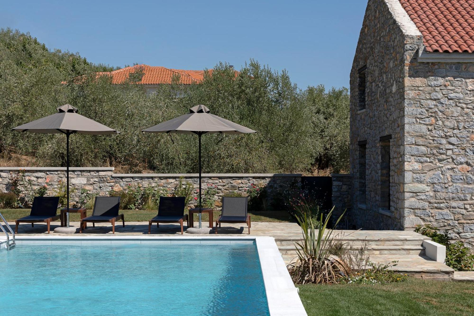 Lichnos Luxury Suites Sourpi Extérieur photo
